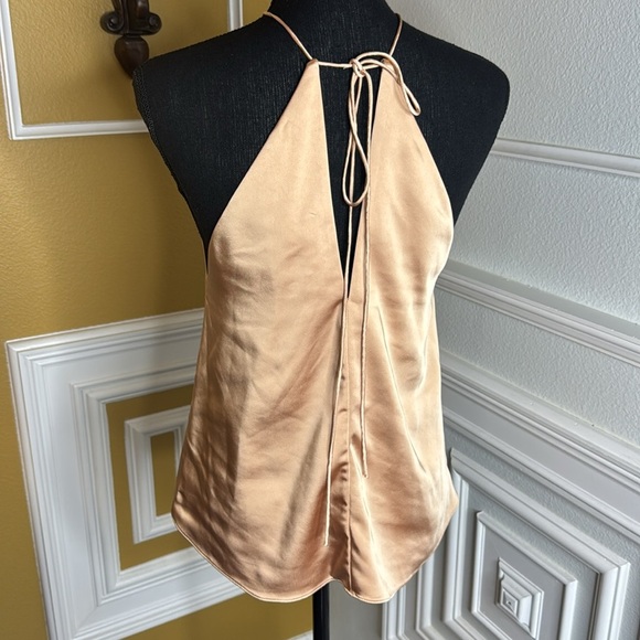 OBANDO Collective Elegant Tan Halter Top - Picture 14 of 14